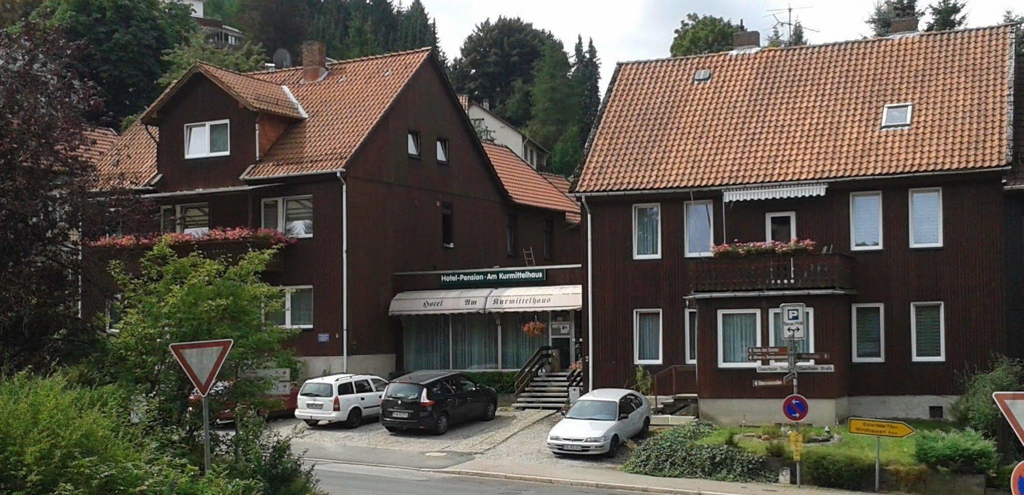 Hotel Pension Am Kurmittelhaus Bad Grund Exterior foto